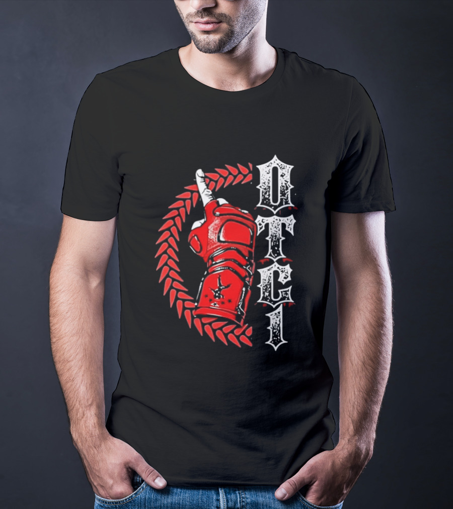 The Elite Bullet Club Pro Wrestling All Elite Wrestling AEW OTTC1 Red Glove T-Shirt