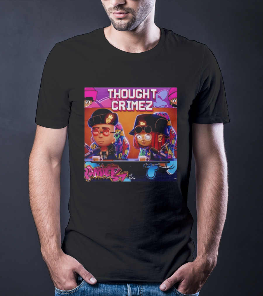 Thought Crimez Ramitez MP SIN Podcast T-Shirt