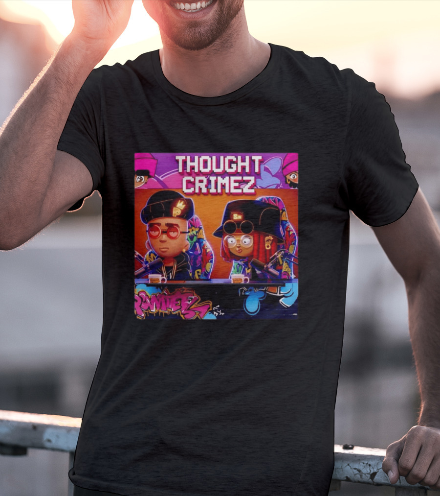 Thought Crimez Ramitez MP SIN Podcast T-Shirt