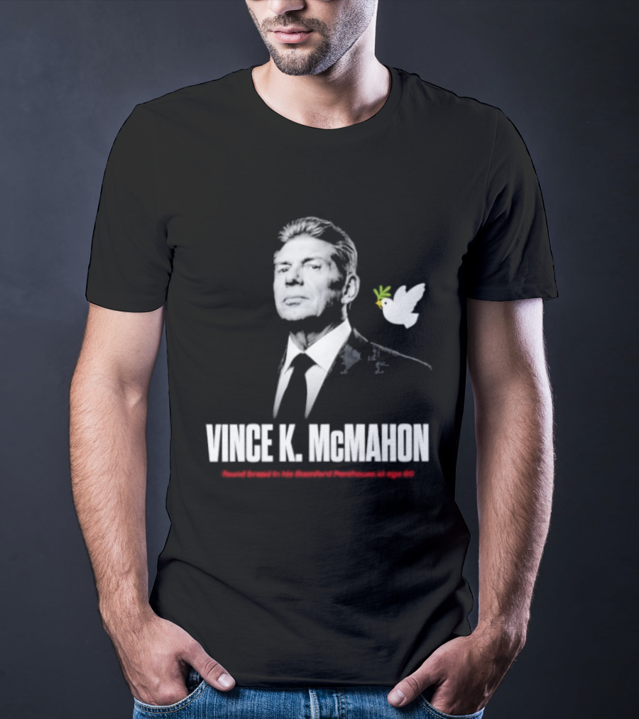 Vince K. McMahon Dove And Clover T-Shirt