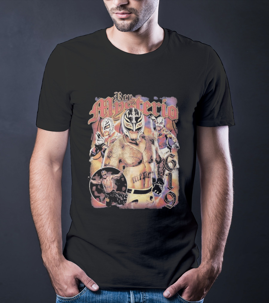 Rey Mysterio 619 Wrestling Superstar Collection T-Shirt