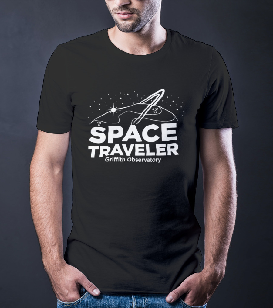 Griffith Observatory Space Traveler Cosmic Adventure T-Shirt