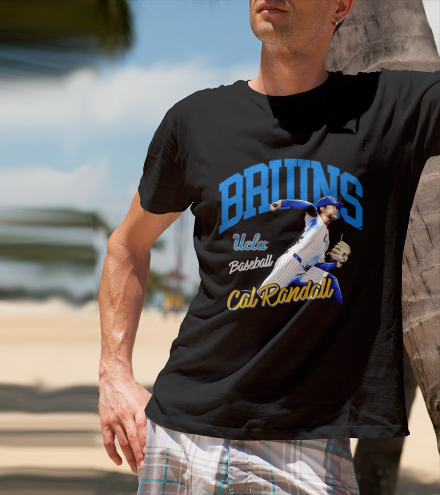 UCLA Bruins Cal Randall Baseball NCAA Pac 12 T-Shirt
