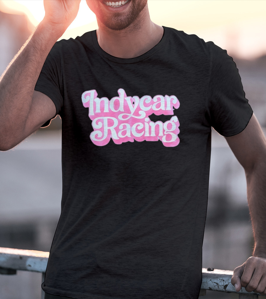 IndyCar Racing Barbie Pink T-Shirt