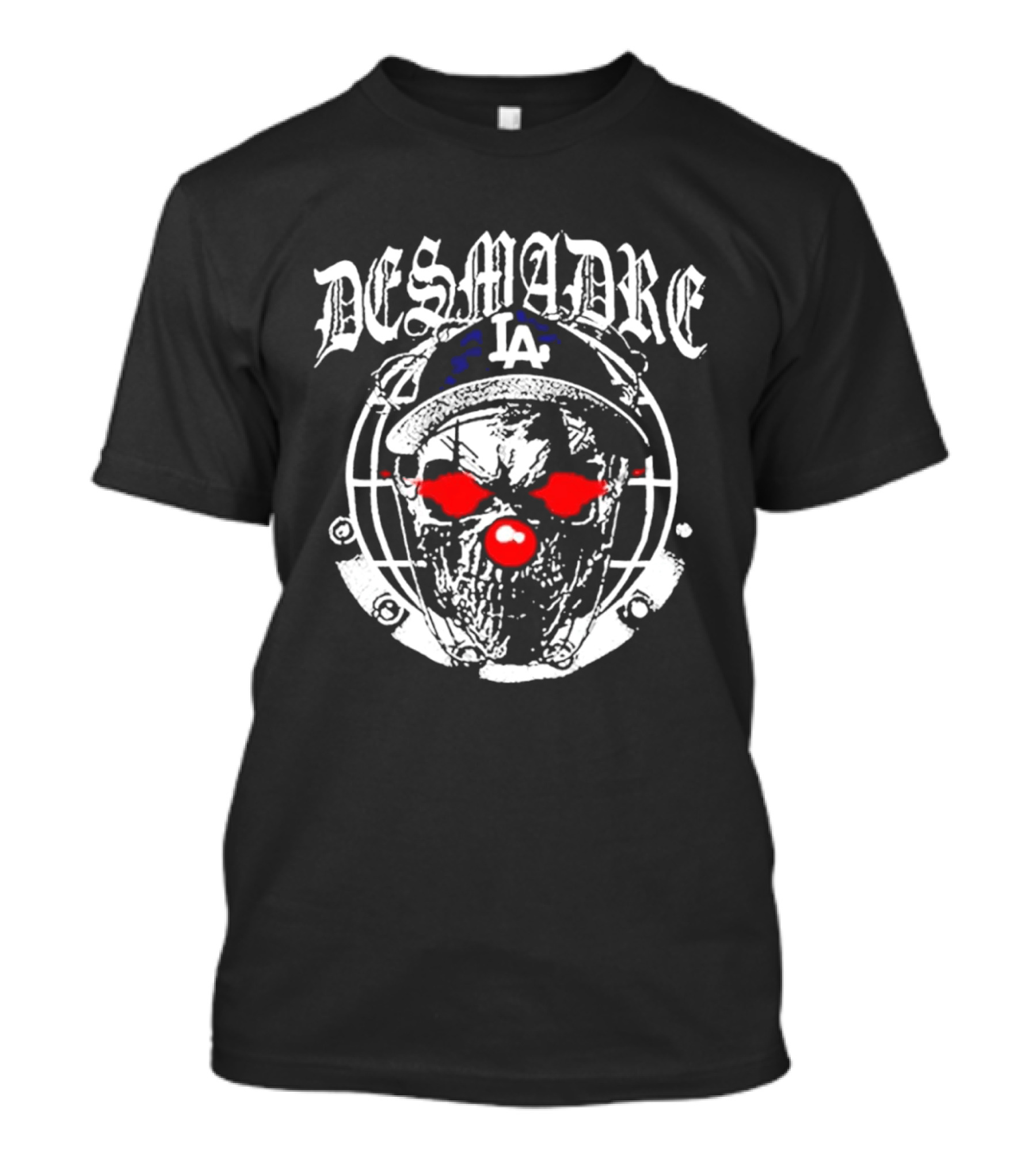 Desmadre D800 LA Hasta La Vista Baby Clown Mask T-Shirt