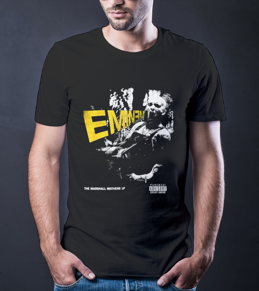 Dominik Szoboszlai Eminem The Marshall Mathers LP Parental Advisory T-Shirt