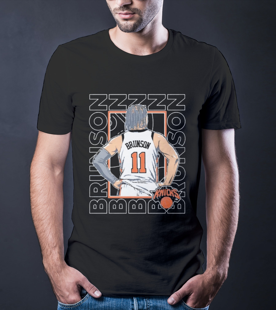 BRUNSON 11 New York Knicks Jalen Brunson ZZZZ T-Shirt