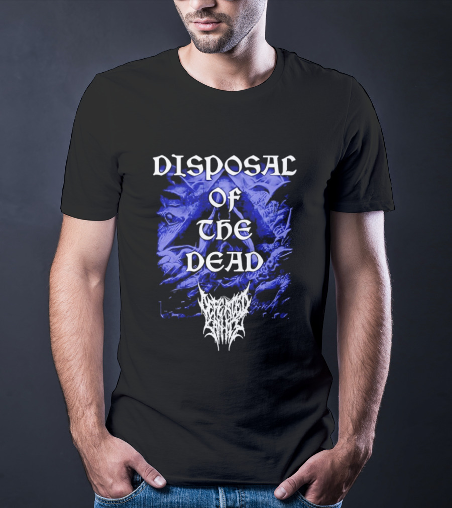 Extreme Death Metal Defecated Saints Disposal Of The Dead T-Shirt