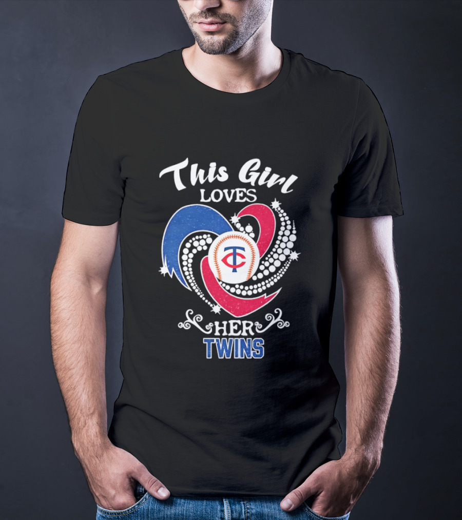 This Girl Loves Her Minnesota Twins MLB Team T-Shirt