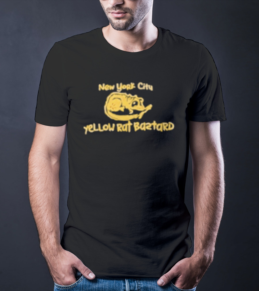 New York City Yellow Rat Bastard Iconic Urban Streetwear Brand T-Shirt