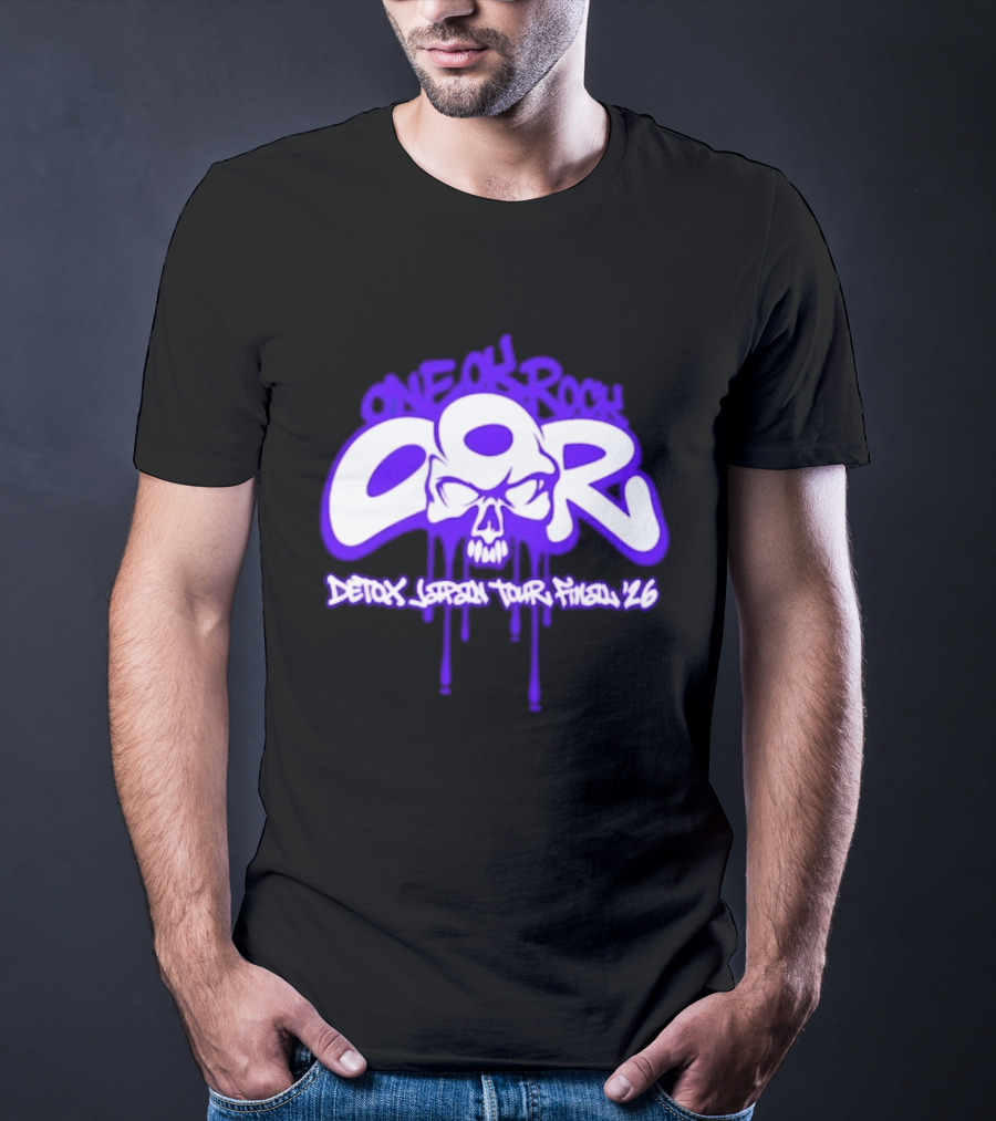 One Ok Rock Cor Skull Detox Japan Tour Final '26 T-Shirt