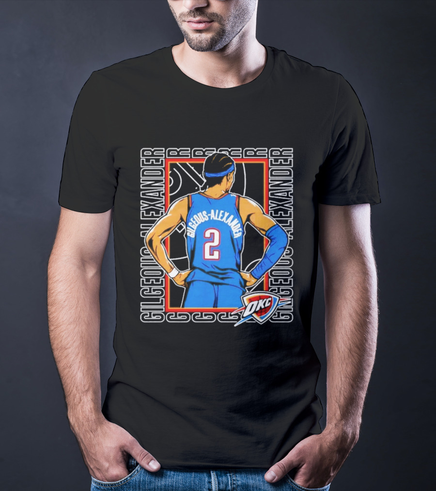 Shai Gilgeous Alexander 2 Oklahoma City Thunder NBA Gilgeous Alexander T-Shirt