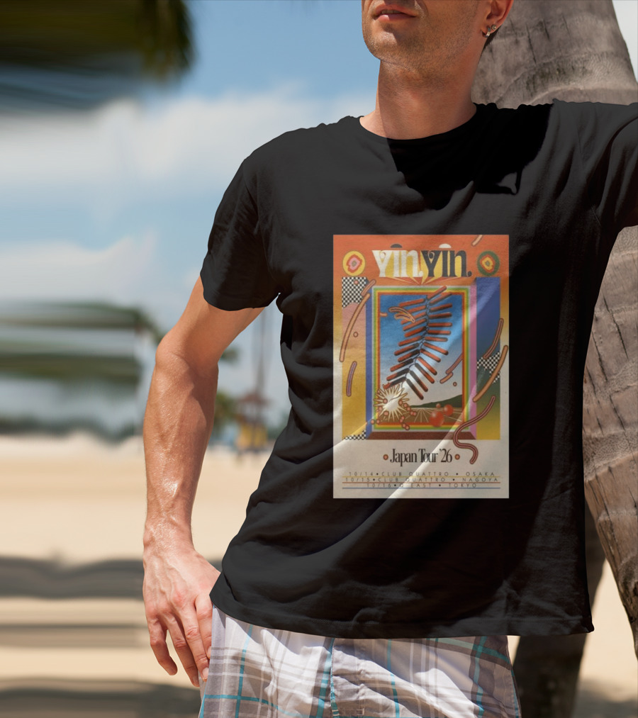 YinYin Japan Tour 2026 Club Quattro Osaka Nagoya Tokyo T-Shirt