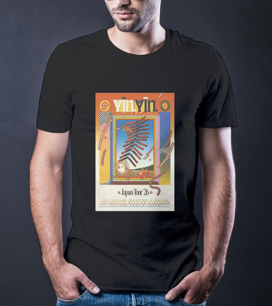 YinYin Japan Tour 2026 Club Quattro Osaka Nagoya Tokyo T-Shirt