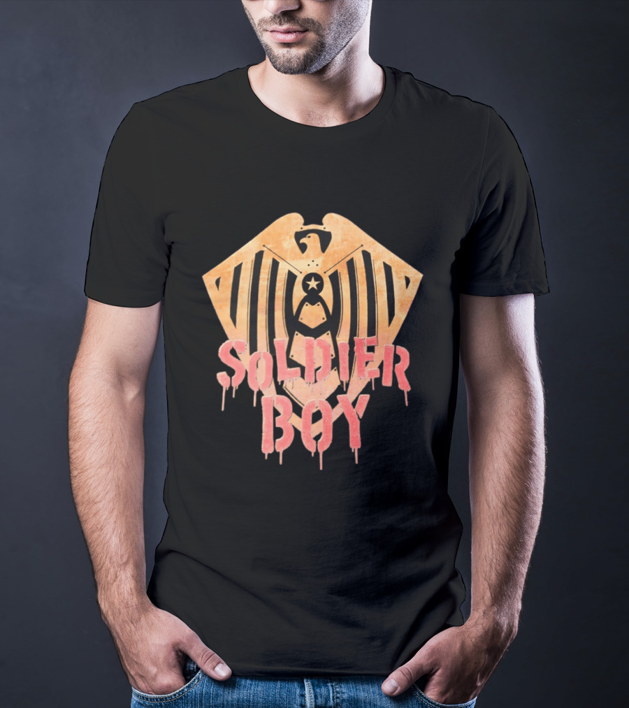 Soldier Boy The Boys Amazon Prime Video Garth Ennis Darick Robertson Eagle T-Shirt