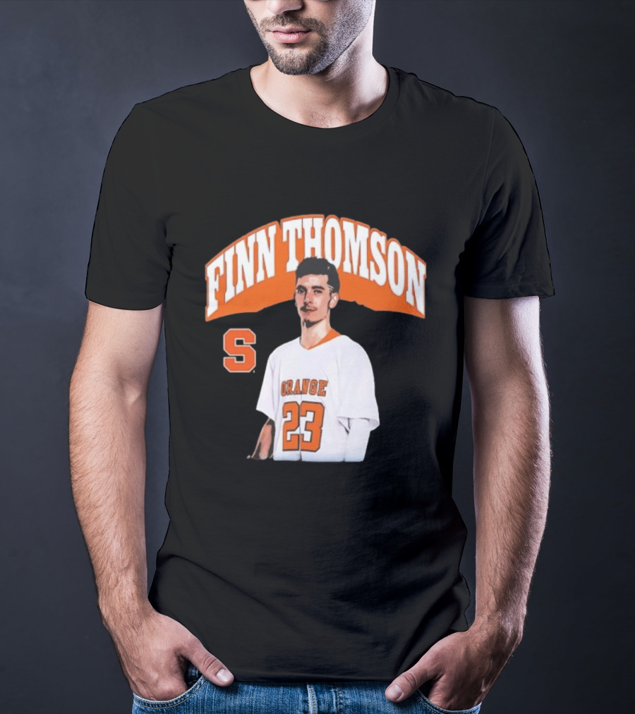 Syracuse Orange Lacrosse Finn Thomson Number 23 T-Shirt