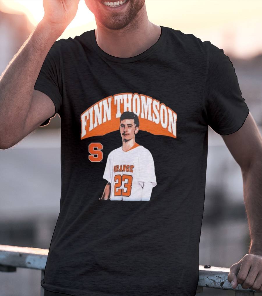 Syracuse Orange Lacrosse Finn Thomson Number 23 T-Shirt
