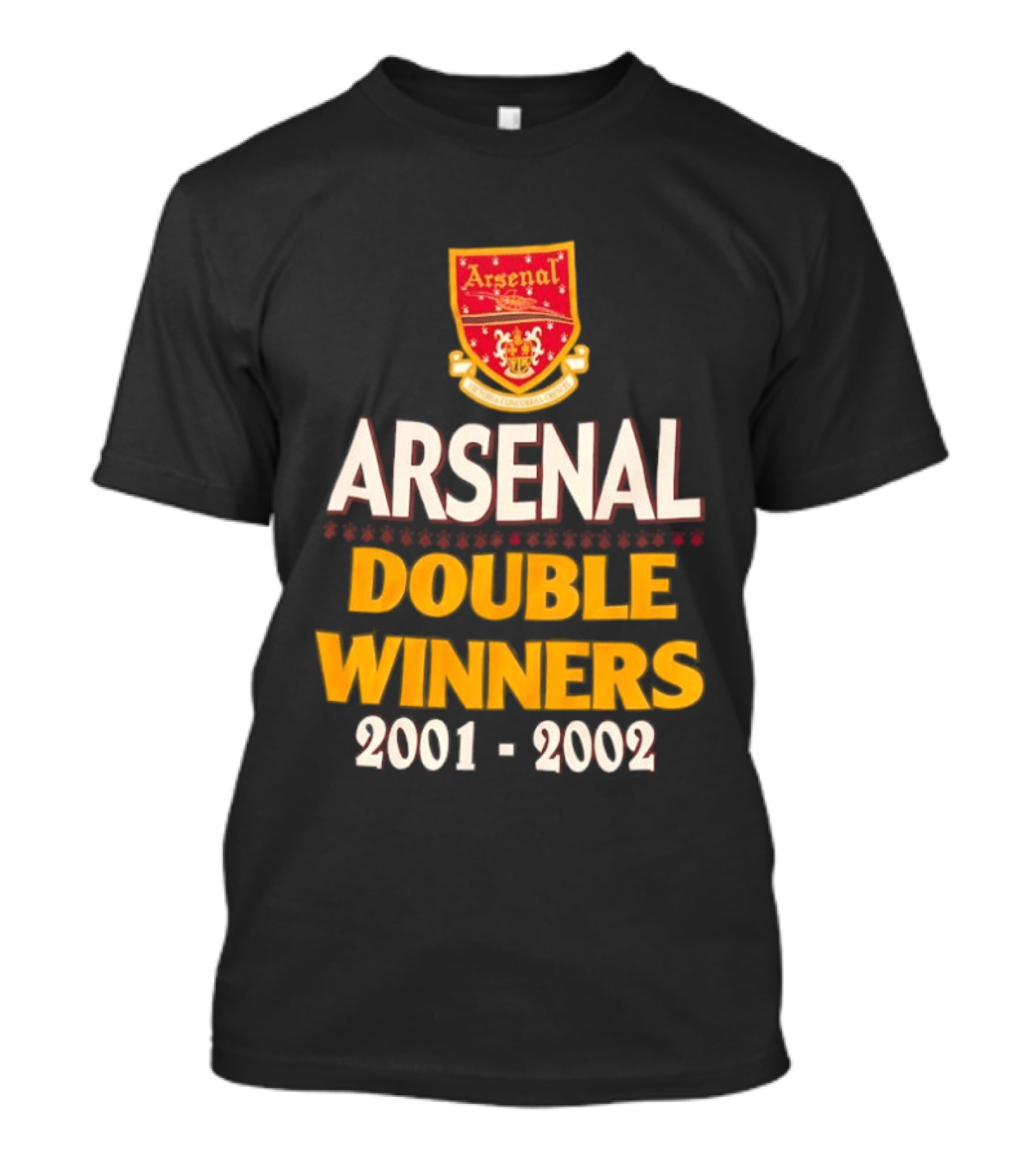 Arsenal Double Winners 2001 2002 T-Shirt