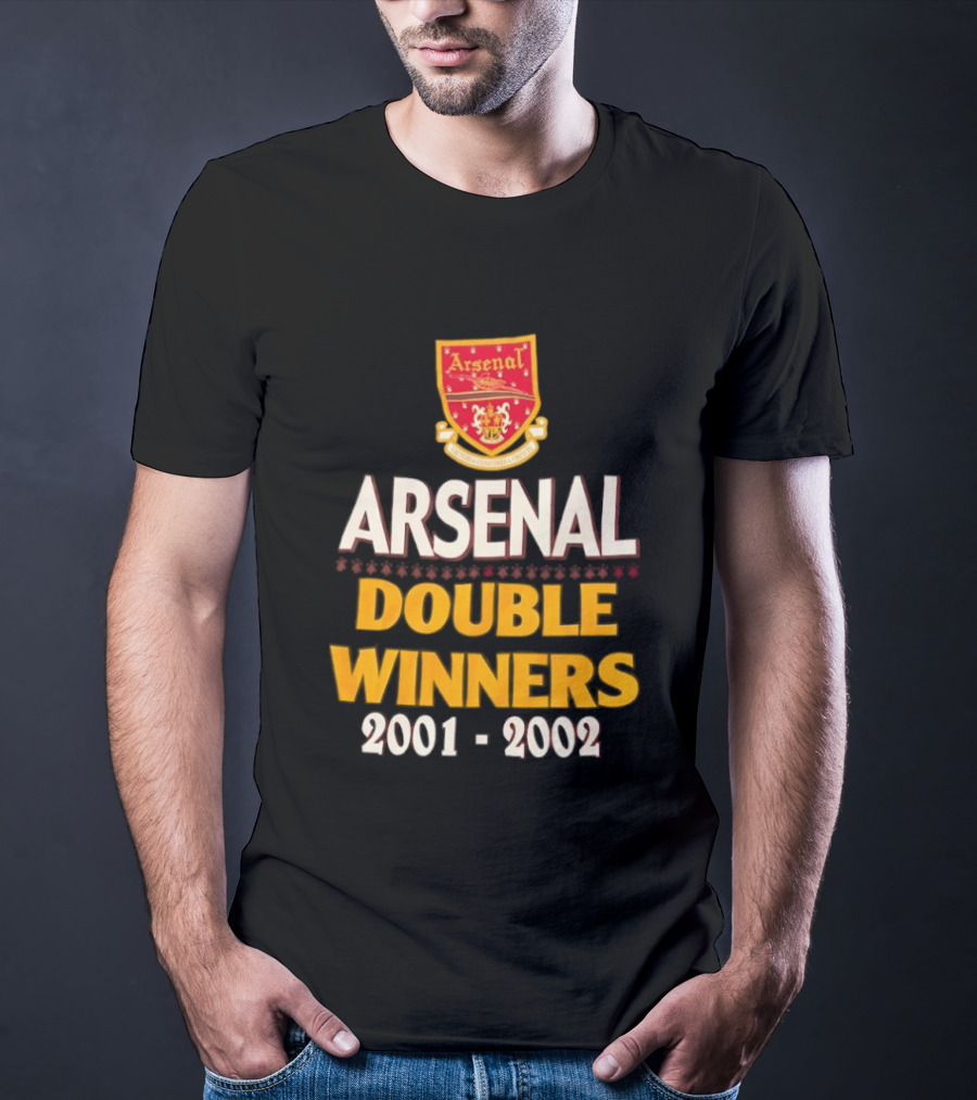 Arsenal Double Winners 2001 2002 T-Shirt