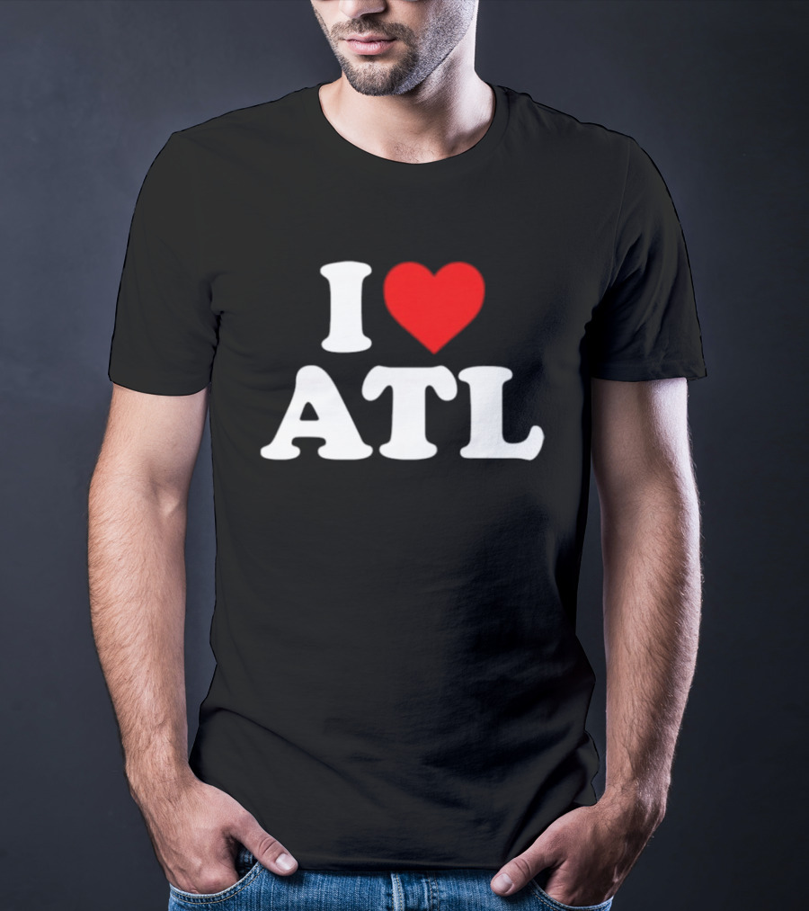 Atlanta Braves I Heart ATL Baseball Team T-Shirt