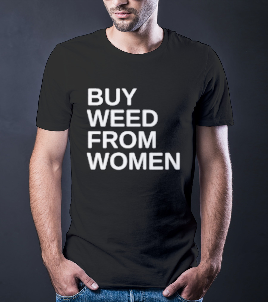 Buy Weed From Women Minimalist Casual T-Shirt