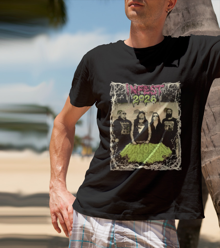 Infest 2026 Death Metal Canada Immortal Force Band T-Shirt