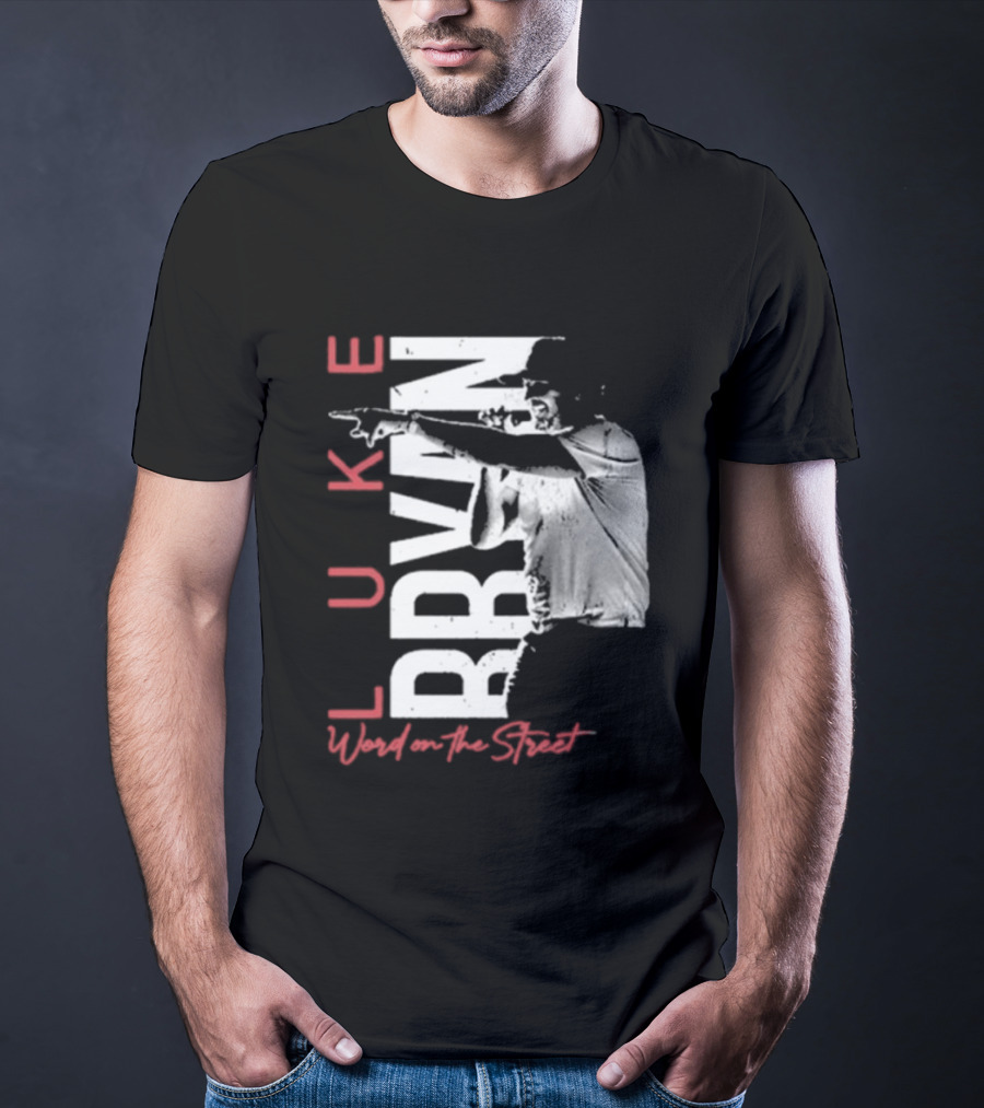 Luke Bryan Word On The Street Tour Merchandise T-Shirt