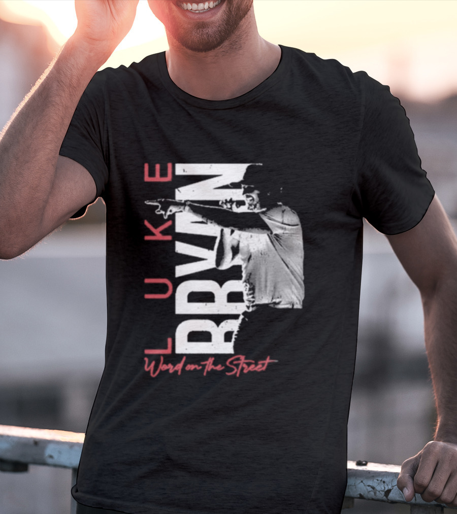 Luke Bryan Word On The Street Tour Merchandise T-Shirt