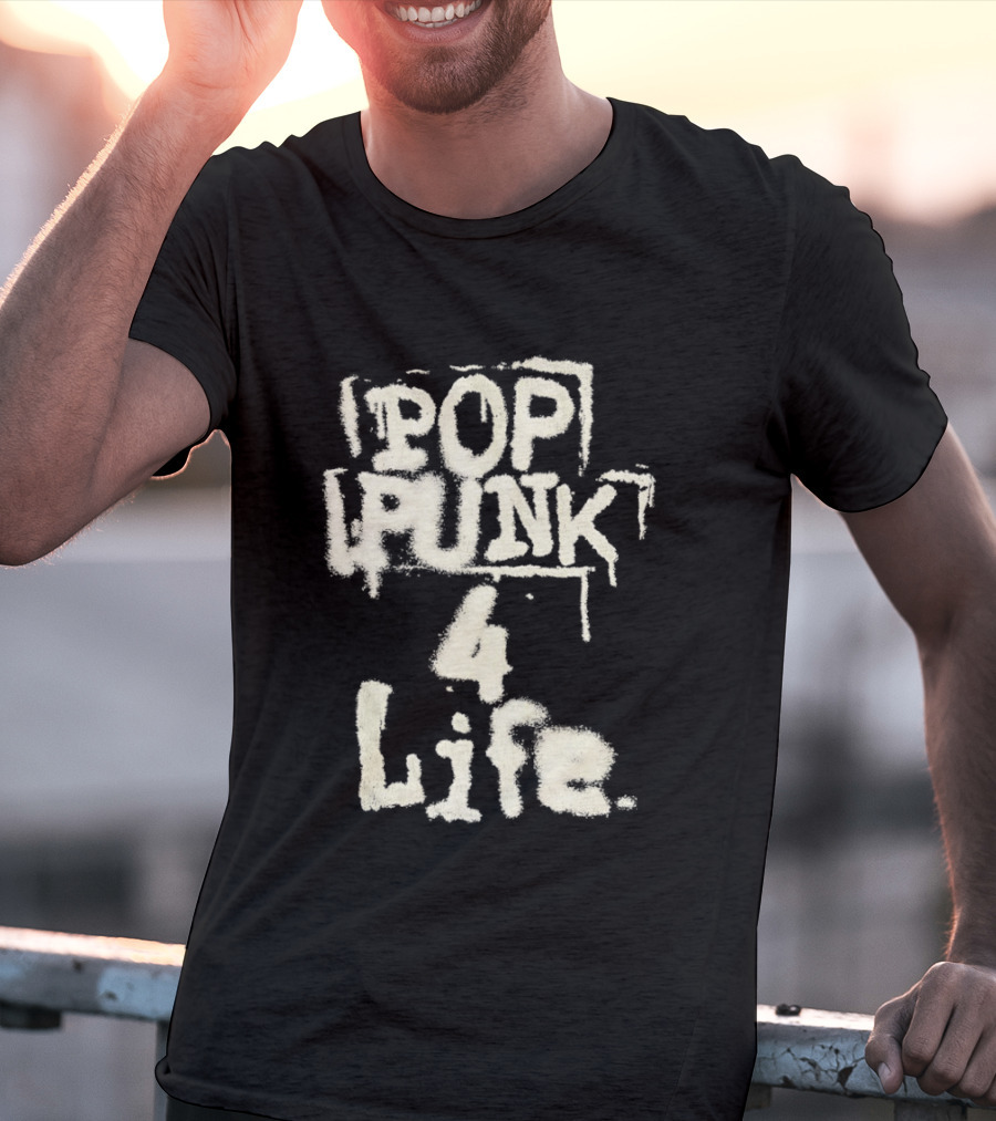Pop Punk 4 Life Graffiti T-Shirt