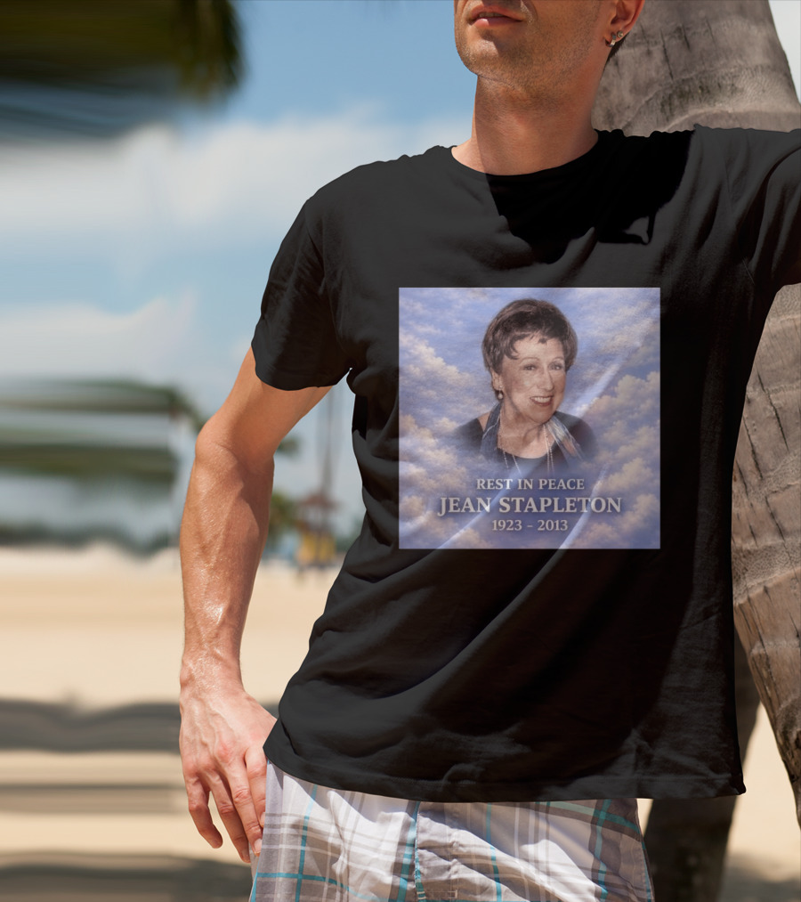 Rest In Peace Jean Stapleton 1923 2013 Memorial Image T-Shirt