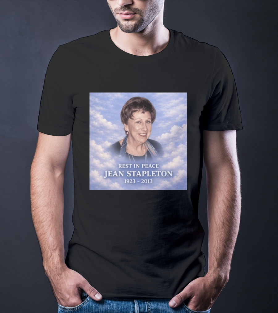 Rest In Peace Jean Stapleton 1923 2013 Memorial Image T-Shirt