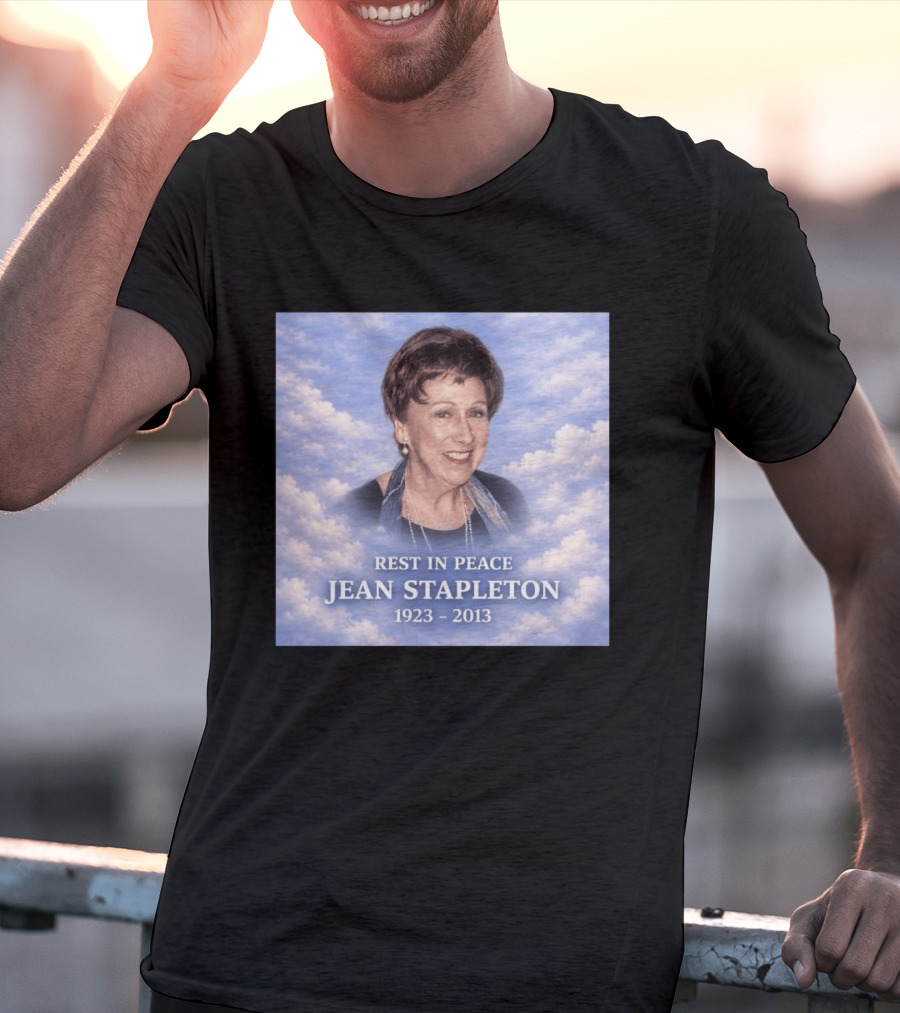 Rest In Peace Jean Stapleton 1923 2013 Memorial Image T-Shirt