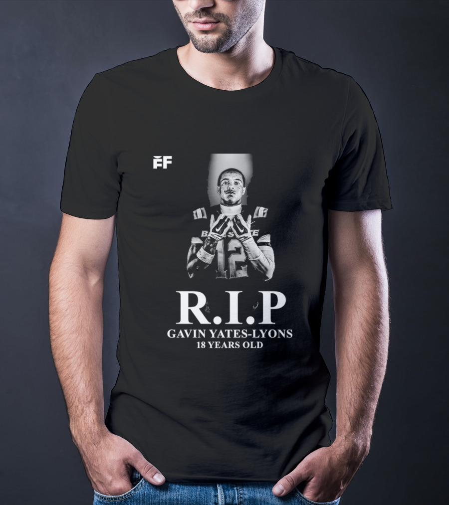 RIP Gavin Yates Lyons Eagles Tribute 18 Years Old T-Shirt