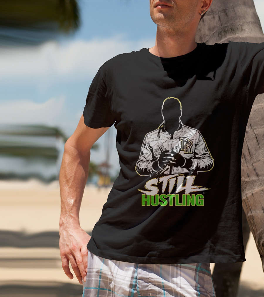 Still Hustling Wrestling LR Jacket T-Shirt