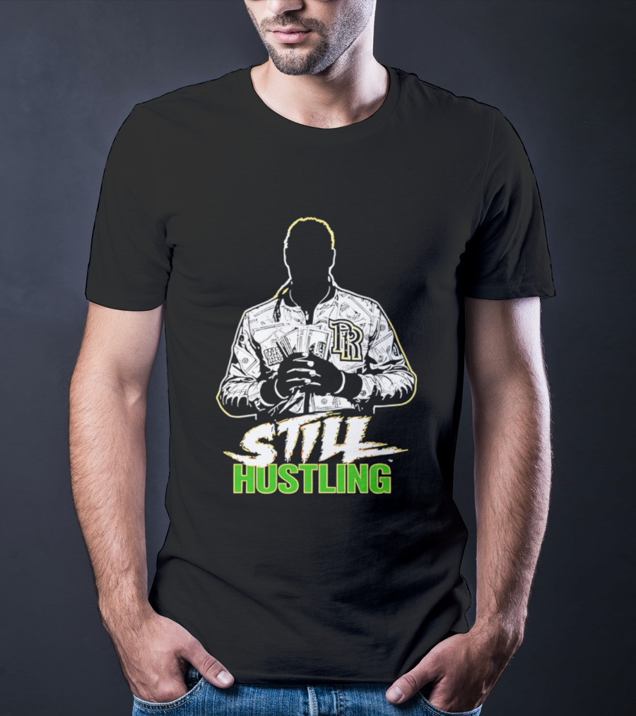 Still Hustling Wrestling LR Jacket T-Shirt