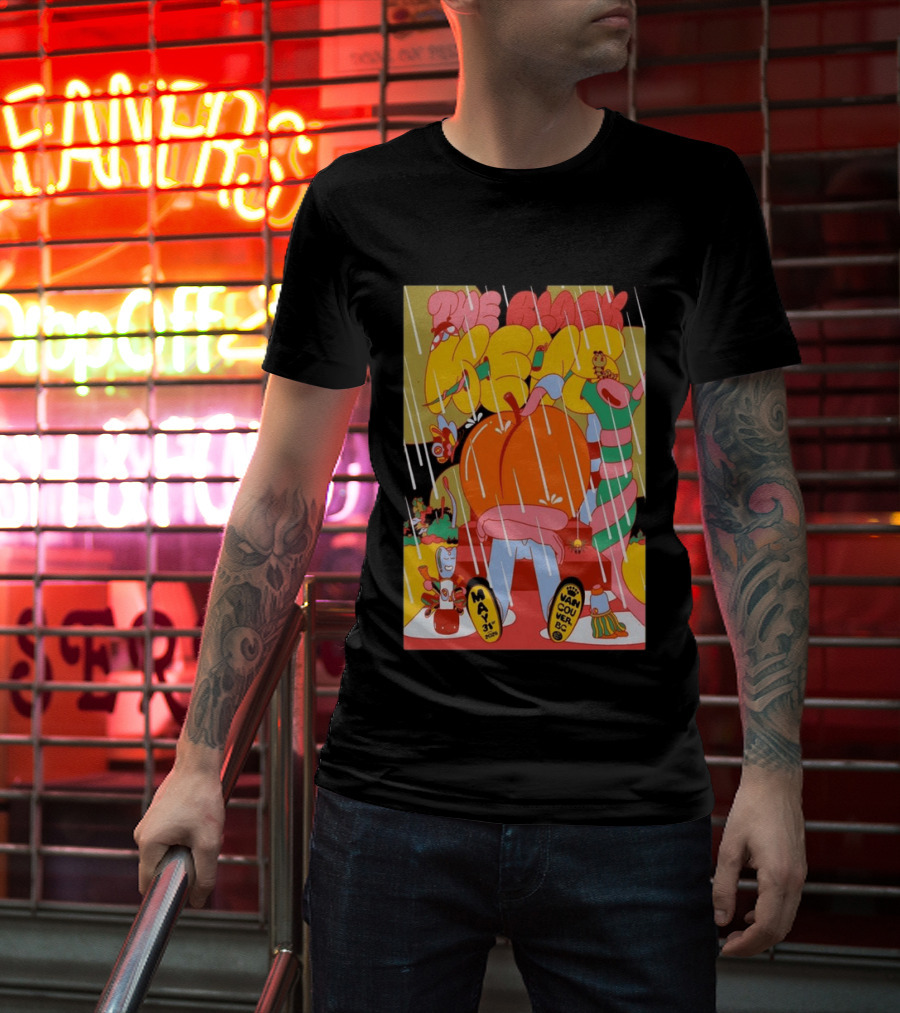 The Black Keys Vancouver May 31 2026 Concert Psychedelic Rain T-Shirt