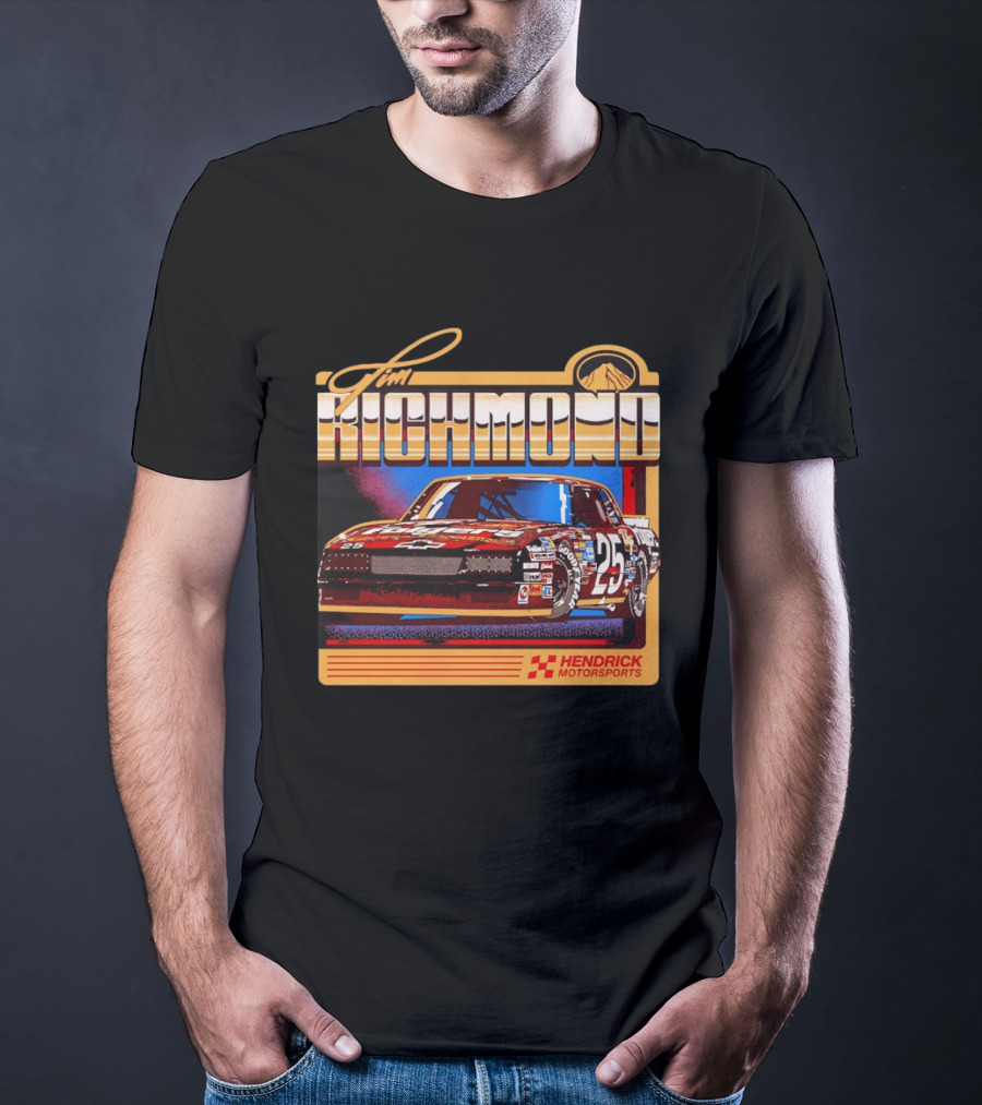 Tim Richmond 25 Chevrolet Hendrick Motorsports Racing NASCAR Folgers T-Shirt
