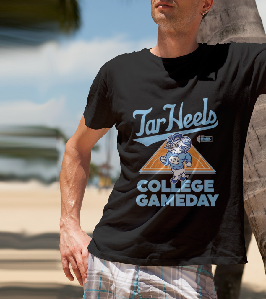 UNC Tar Heels College Gameday Basketball Rams T-Shirt