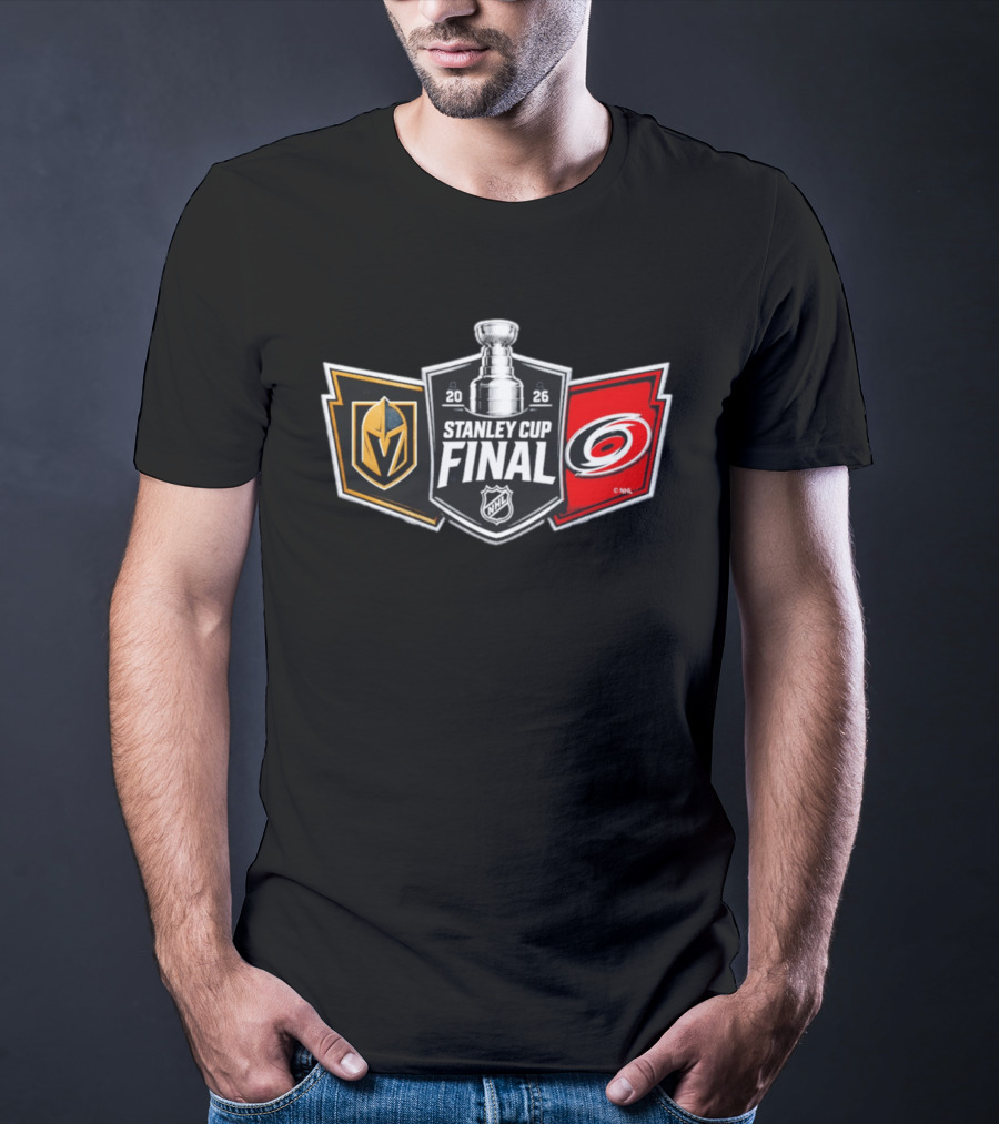 Stanley Cup Final 2026 Vegas Golden Knights Vs Carolina Hurricanes NHL T-Shirt