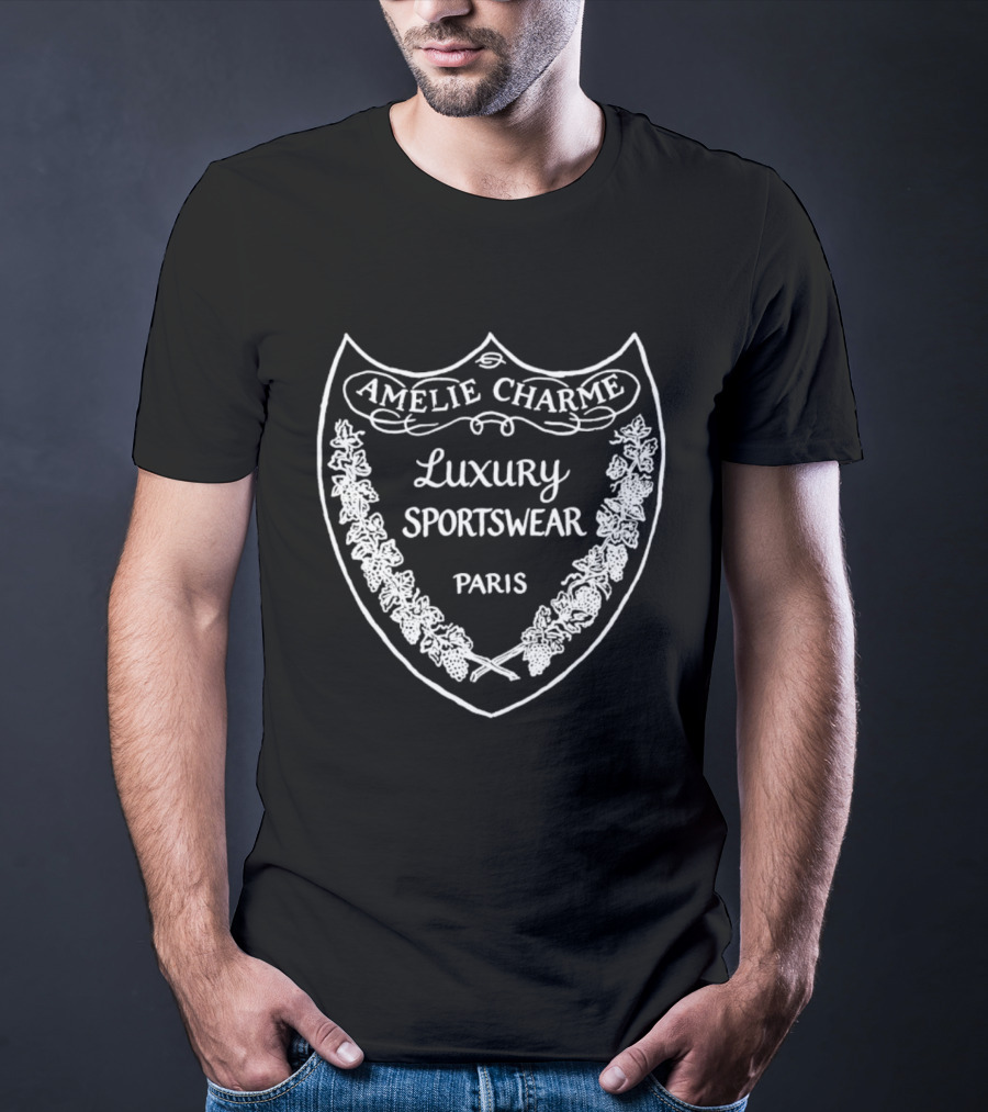 Amelie Charme Luxury Sportswear Paris Elegance T-Shirt