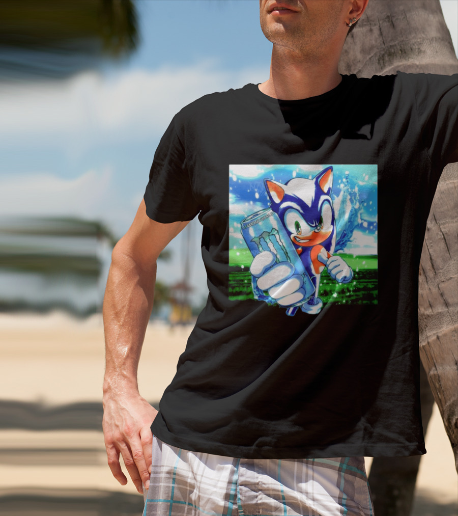 Mamono World Hedgehog Monster Energy T-Shirt