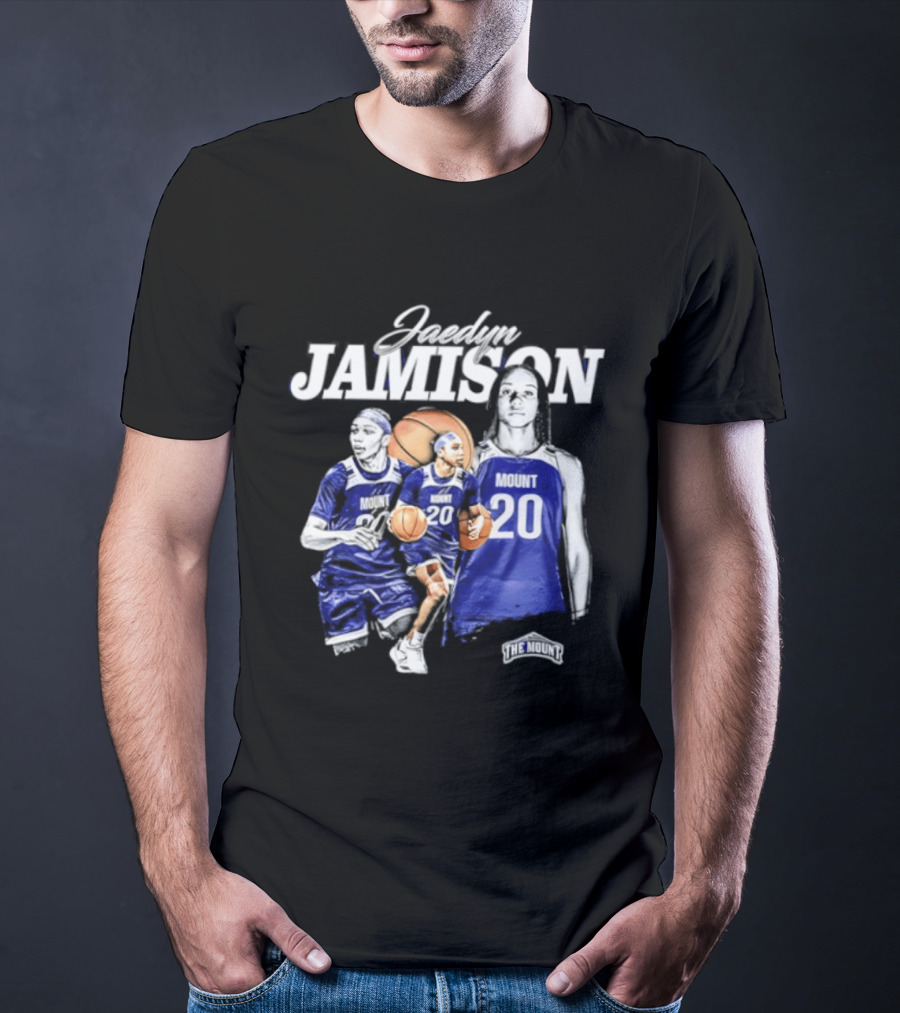 Jaedyn Jamison Mount 20 Basketball Collage MSMU Women's Team T-Shirt