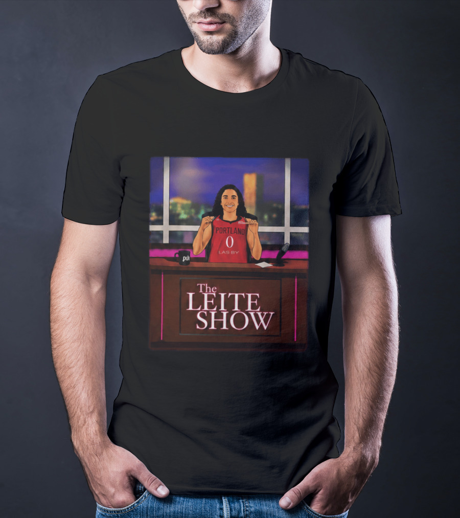 The Leite Show Portland LASB Fire Sarah Ashlee Barker T-Shirt