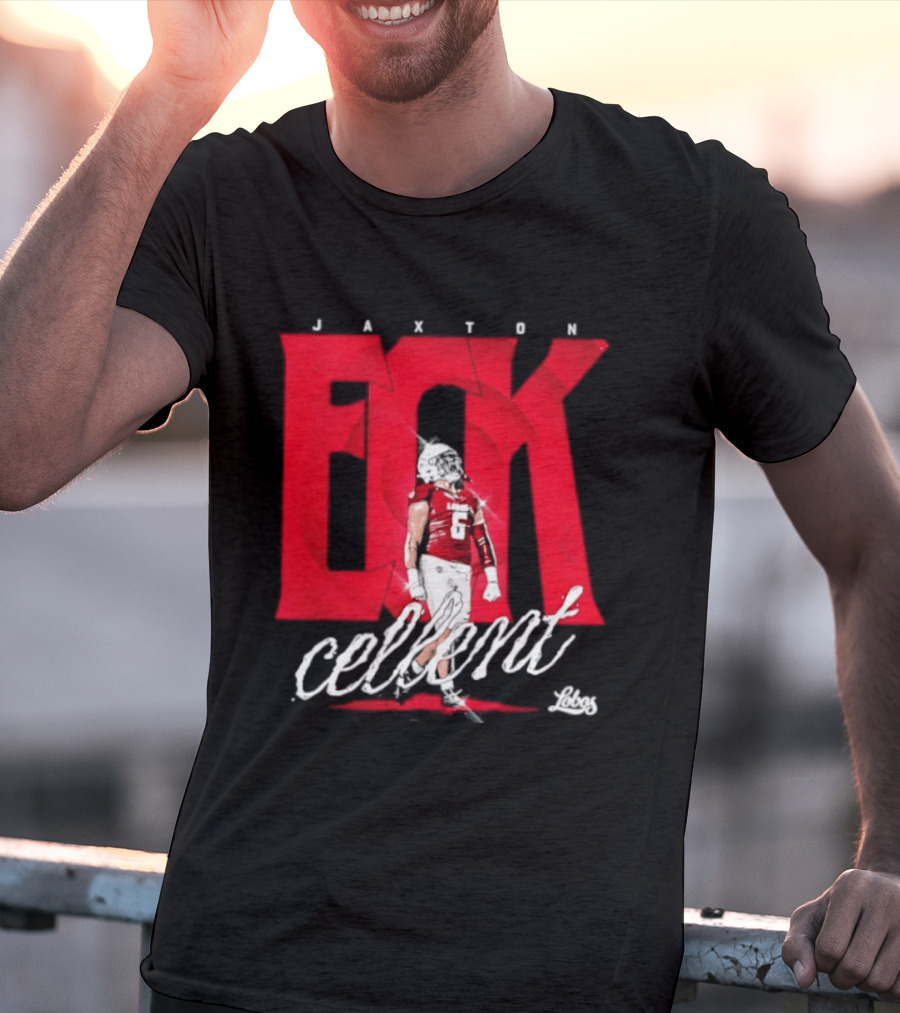 Eck Cellemt New Mexico Football Jaxton T-Shirt