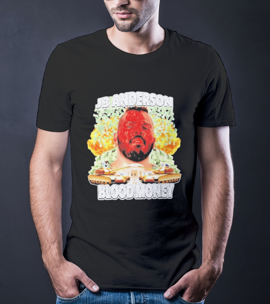 JB Anderson Bloodmoney 90s Bootleg Explosion Cash Tanks T-Shirt