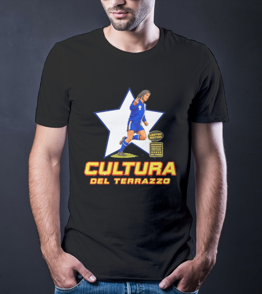 George Best Cultura Del Terrazzo Real Oviedo Iconic Football Star T-Shirt