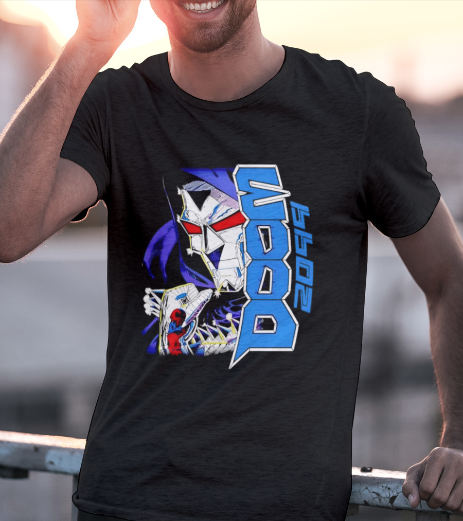 Marvel Comics Doctor Doom 2099 Blue Armor T-Shirt
