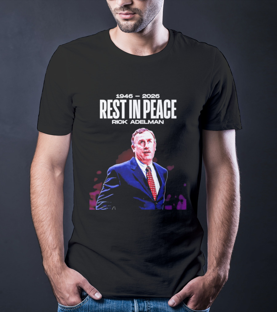 1946 2026 Rest In Peace Rick Adelman T-Shirt