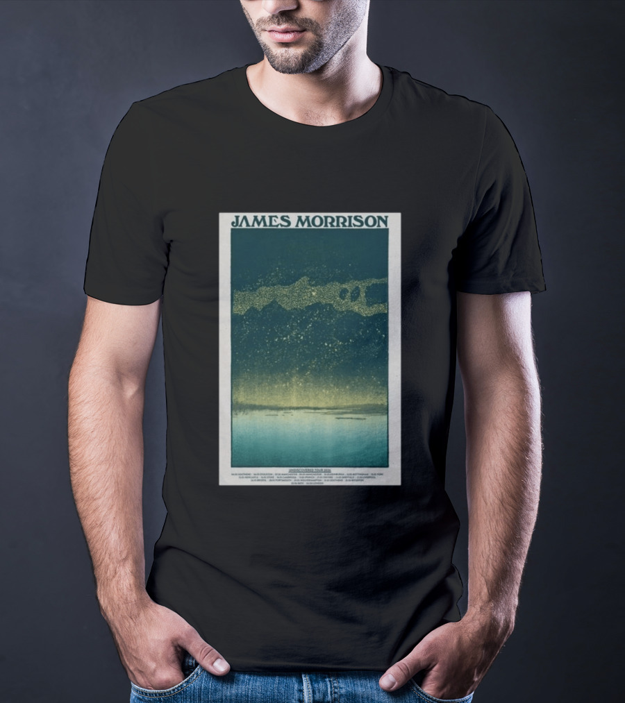 James Morrison Undiscovered Tour 2026 Retro Aesthetic T-Shirt