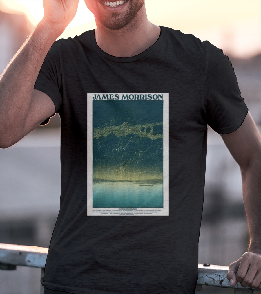 James Morrison Undiscovered Tour 2026 Retro Aesthetic T-Shirt